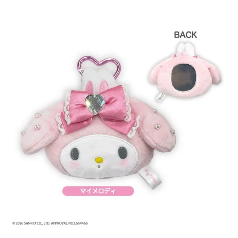 SANRIO My Melody Mascot Holder Keychain Mirror