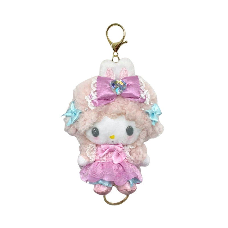 SANRIO My Sweet Piano Bunnies Ballerina Mascot Holder Keychain