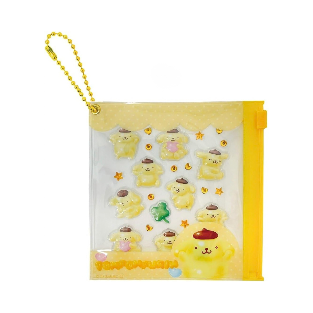 SANRIO Pompompurin Petit Parts Sticker Set