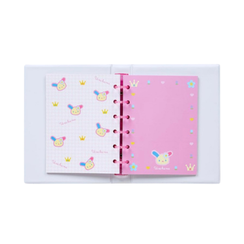 SANRIO Usahana 6-Ring Sticker Memo Binder
