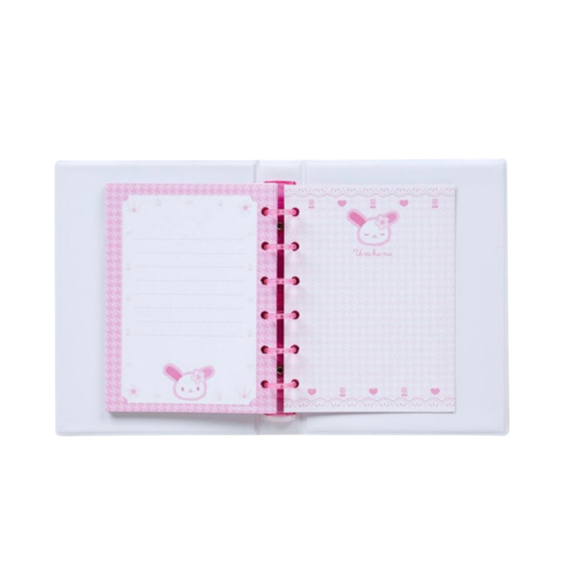 SANRIO Usahana 6-Ring Sticker Memo Binder