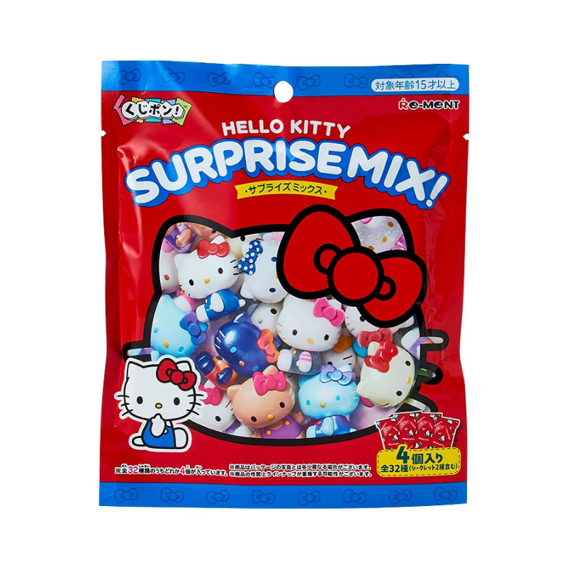 SANRIO x RE-MENT Hello Kitty Surprise Mix Mini Figures Blind Bag (4PC)
