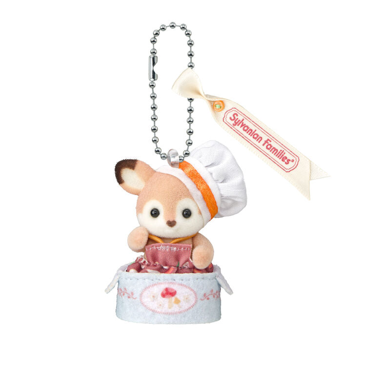 SYLVANIAN FAMILIES Baby Deer Warm Soup Keychain