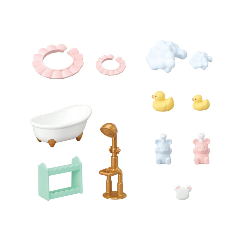 SYLVANIAN FAMILIES Bath Time Bubble Siblings