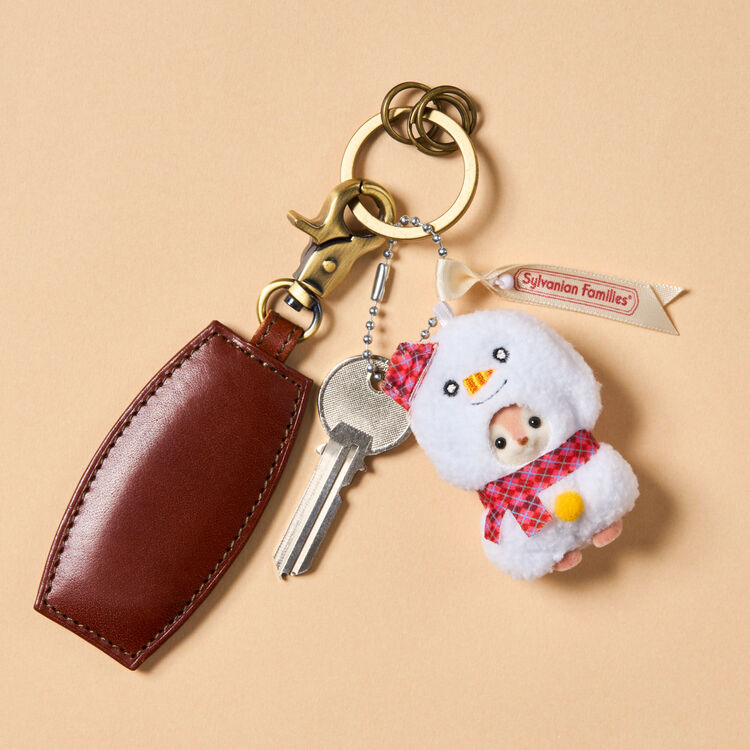 SYLVANIAN FAMILIES Deer Baby Snowman Keychain