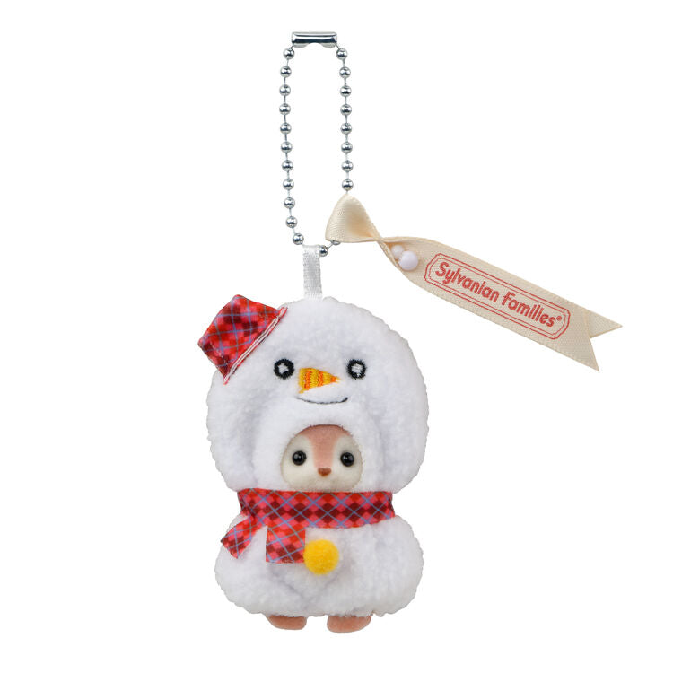 SYLVANIAN FAMILIES Deer Baby Snowman Keychain