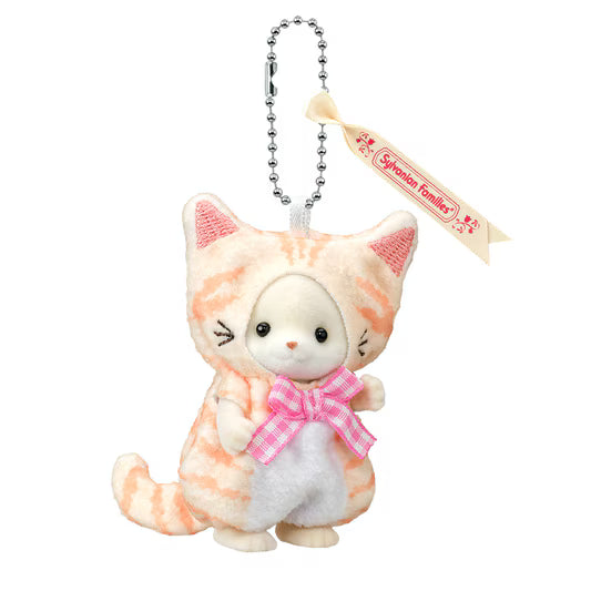 SYLVANIAN FAMILIES Fennec Fox Boy Cat Costume Keychain