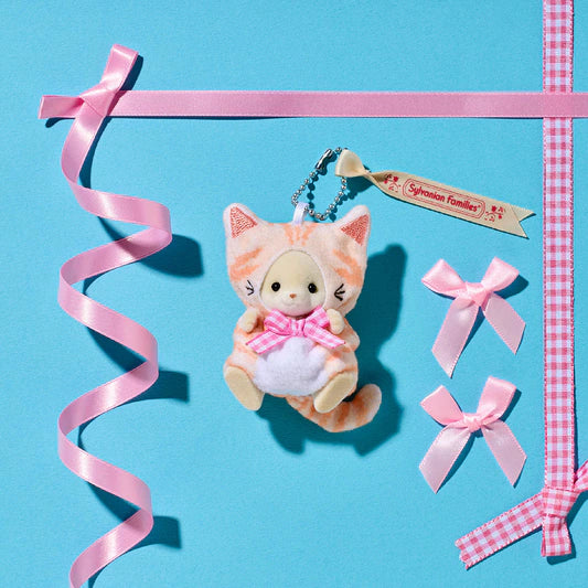 SYLVANIAN FAMILIES Fennec Fox Boy Cat Costume Keychain