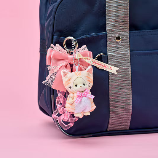 SYLVANIAN FAMILIES Fennec Fox Boy Cat Costume Keychain