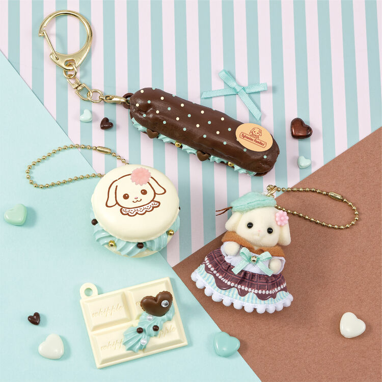 SYLVANIAN FAMILIES Flora Rabbit Whipped Cream Chocolate Mint Kit
