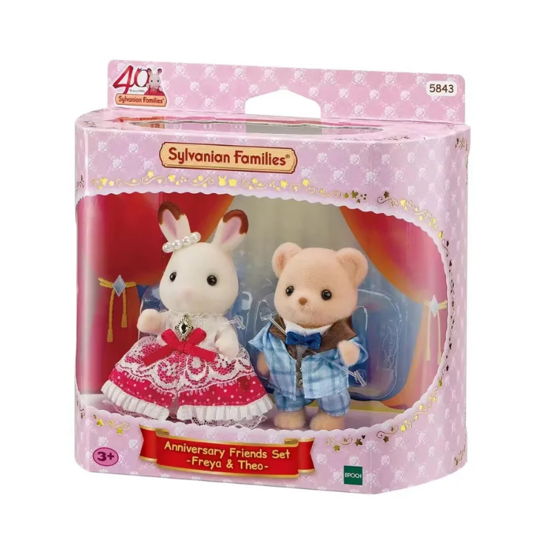 SYLVANIAN FAMILIES Freya & Theo Anniversary Friends Set
