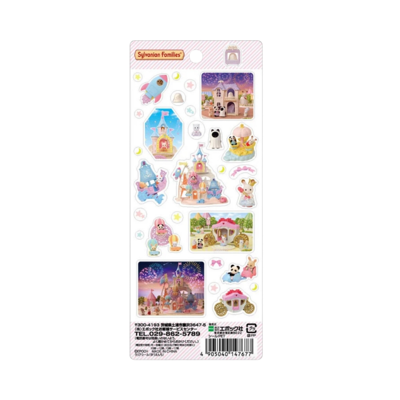 SYLVANIAN FAMILIES Japan Version Clear Seal Sticker