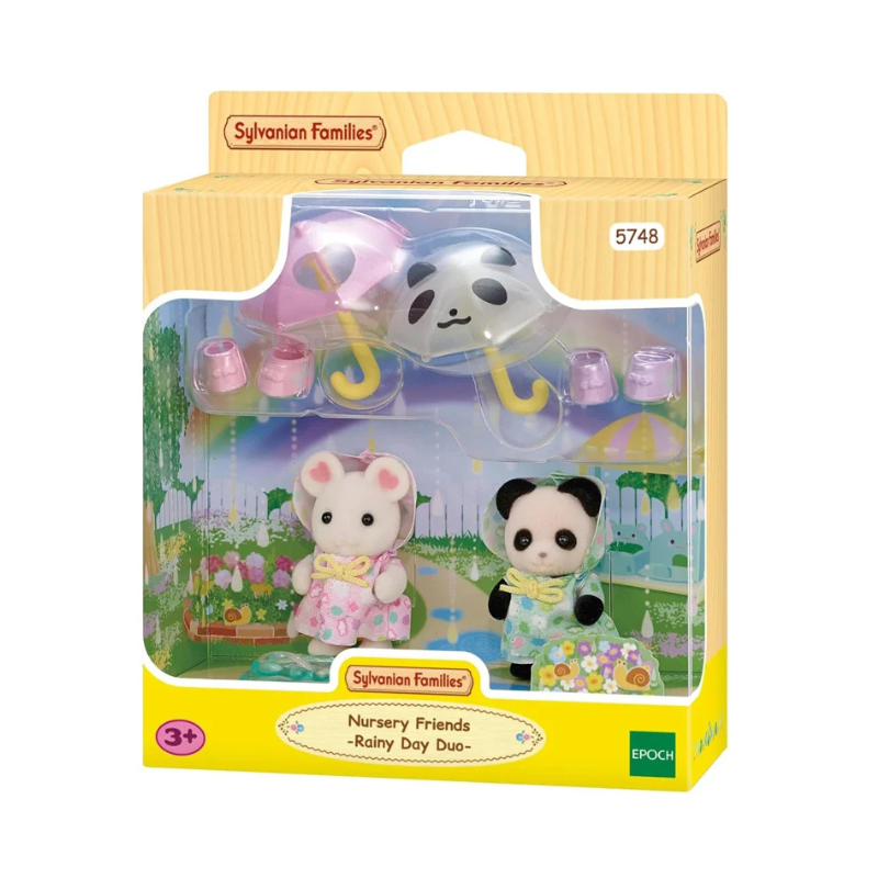 SYLVANIAN FAMILIES Nursery Friends Rainy Day Duo