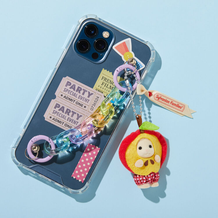 SYLVANIAN FAMILIES Sheep Baby Apple Keychain