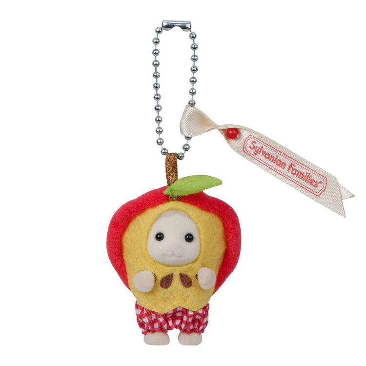 SYLVANIAN FAMILIES Sheep Baby Apple Keychain
