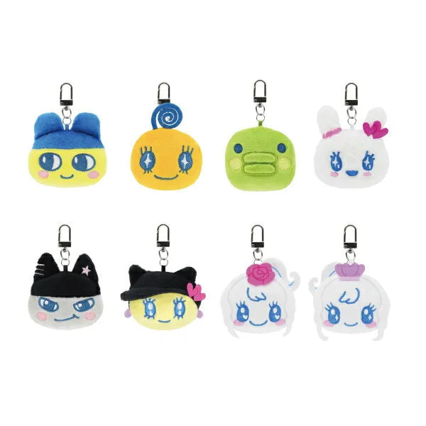 TAMAGOTCHI Chinmari Tiny Face Mascot Charm Keychain Blind Box (1PC)