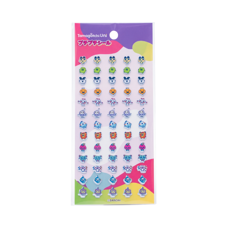 TAMAGOTCHI Puffy Bubble Sticker