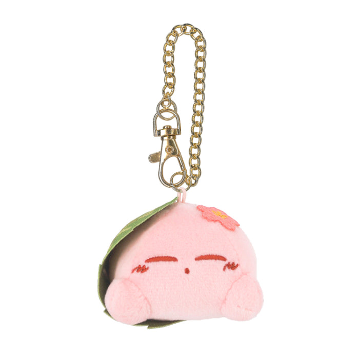 kirby-fluffy-japanese-collection-sakura-mochi-mascot-holder-keychain