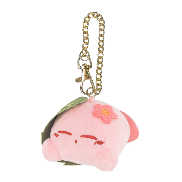 kirby-fluffy-japanese-collection-sakura-mochi-mascot-holder-keychain