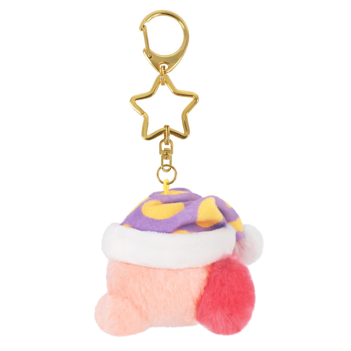 kirby-mini-mofu-sleeping-mascot-holder-keychain