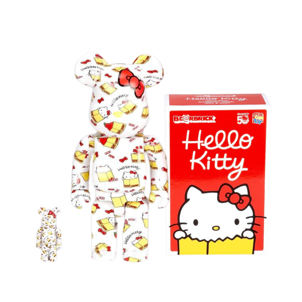 MEDICOM TOY BE@RBRICK x Hello Kitty Exhibition Model 100％ & 400