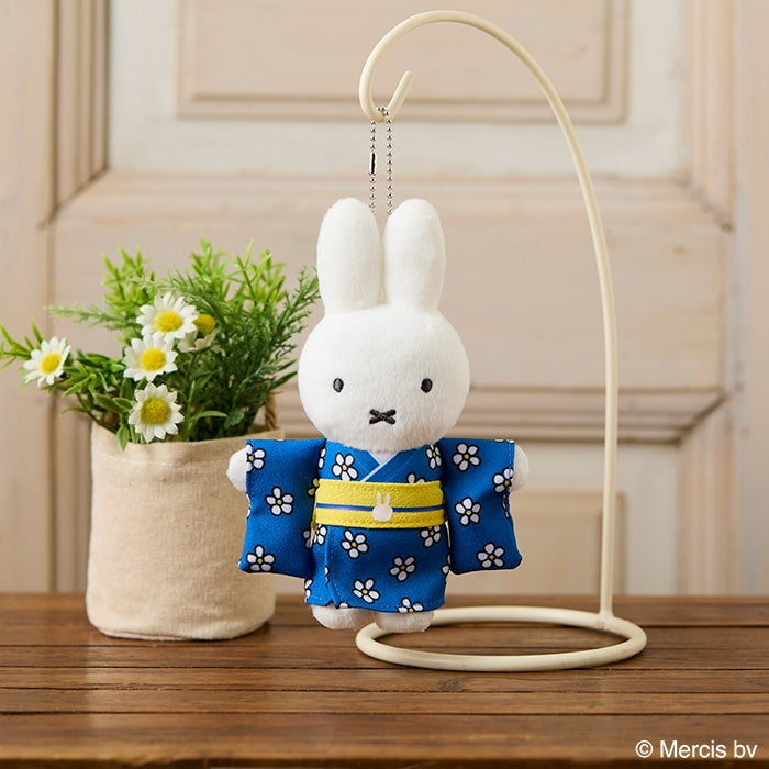 miffy-sekiguchi-japanesque-birthday-floral-print-kimono-mascot-holder-keychain