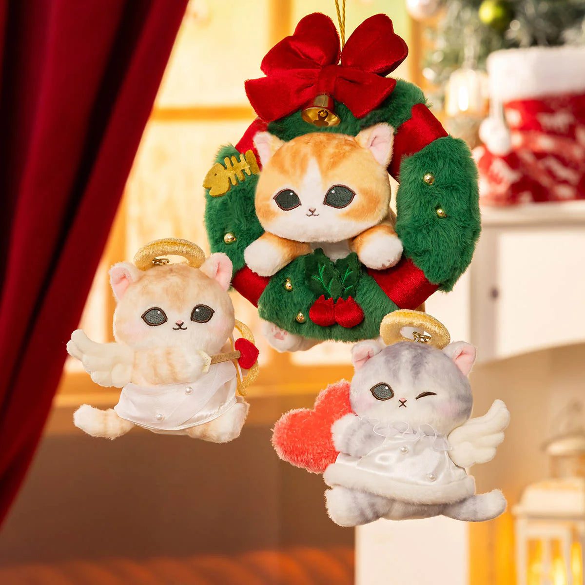mofusand-angel-meow-mascot-holder-keychain