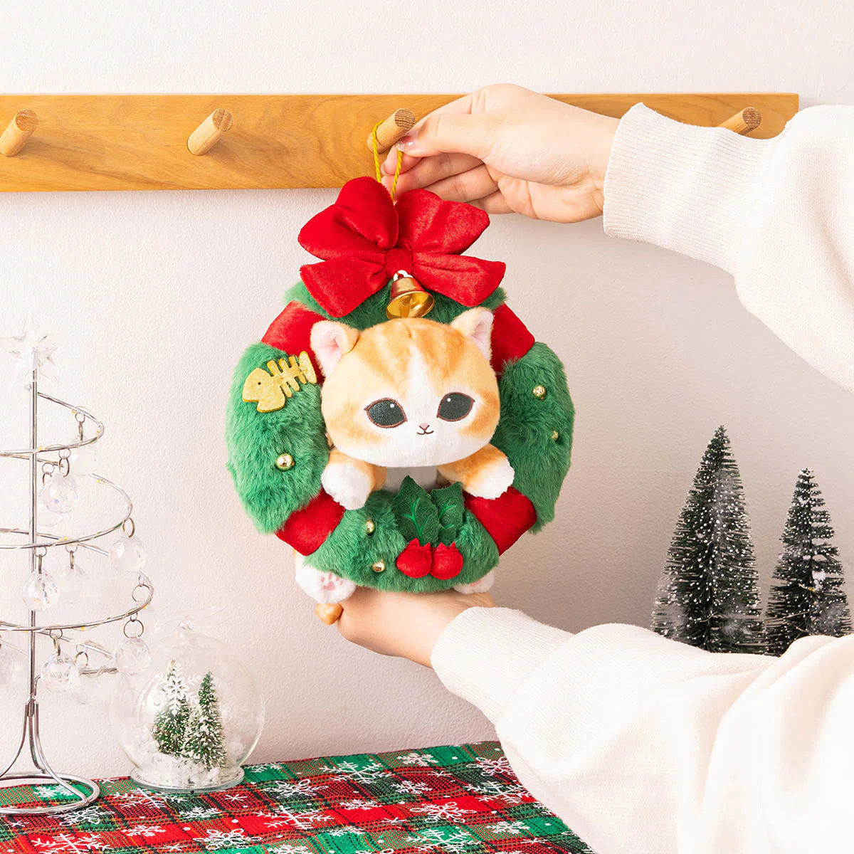 mofusand-christmas-wreath-plush-doll
