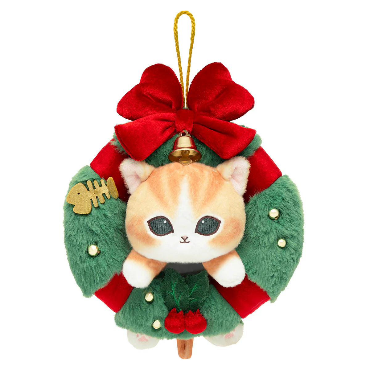mofusand-christmas-wreath-plush-doll