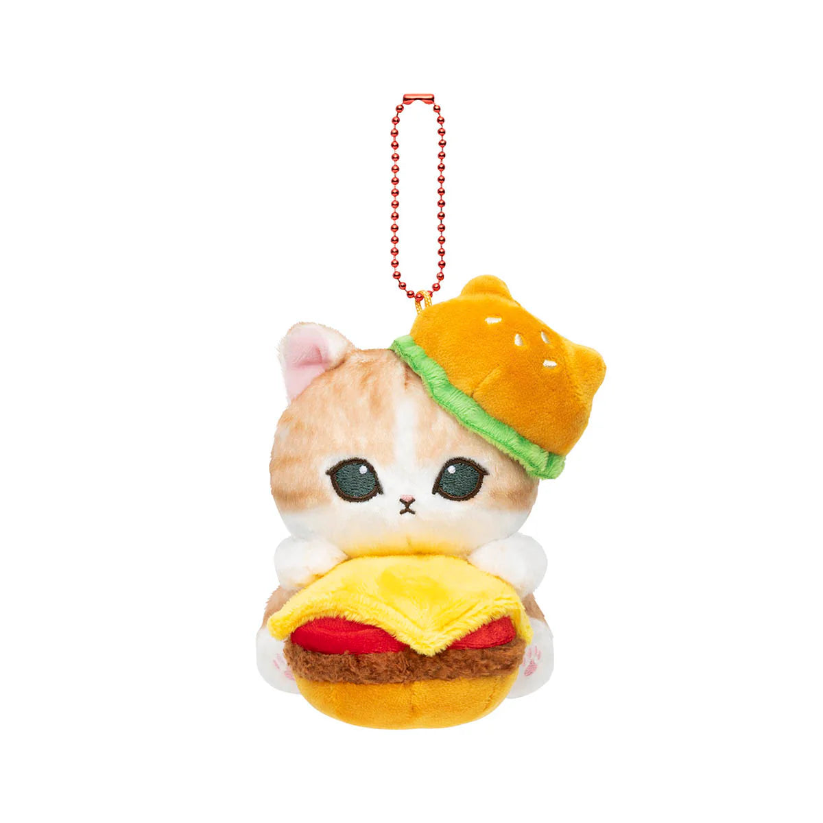 mofusand-diner-burger-meow-mascot-holder-keychain