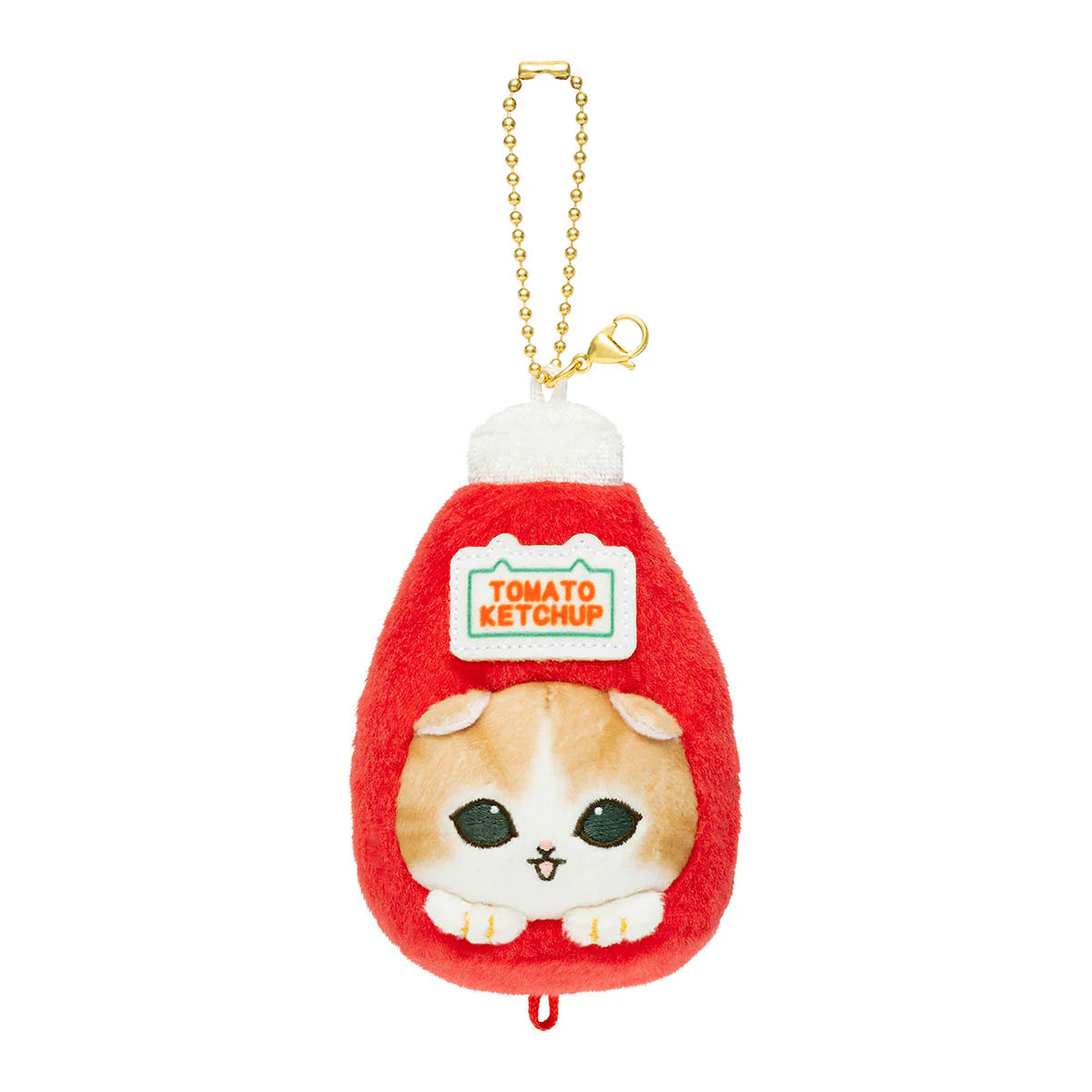 mofusand-diner-connectable-triple-charm-mascot-holder-keychain