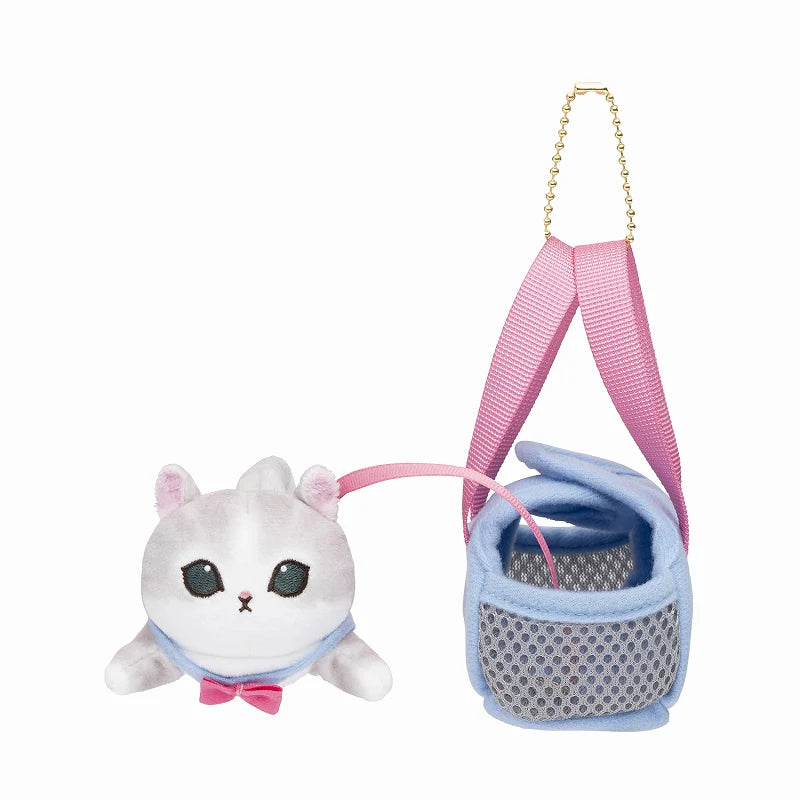 mofusand-grey-cat-blue-bag-mascot-holder-keychain
