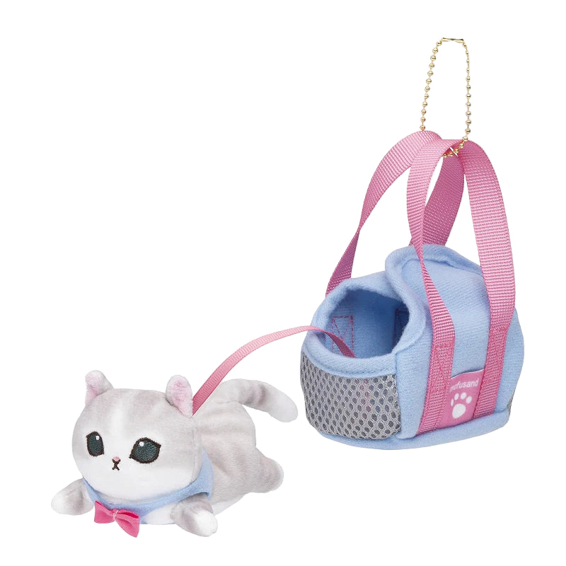 mofusand-grey-cat-blue-bag-mascot-holder-keychain