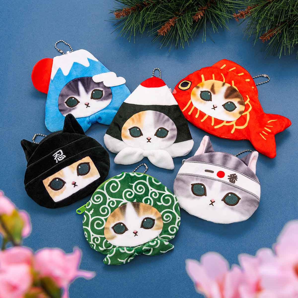 mofusand-japanese-heart-cat-pouch-blind-box-1pc-