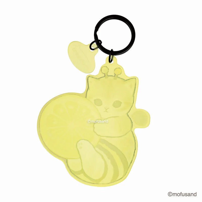 mofusand-lemon-bee-acrylic-keychain