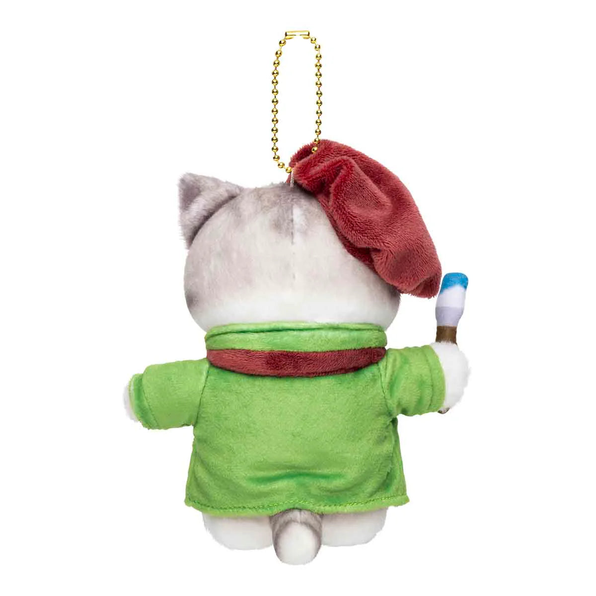 mofusand-mofumofu-journey-painter-cat-mascot-holder-keychain