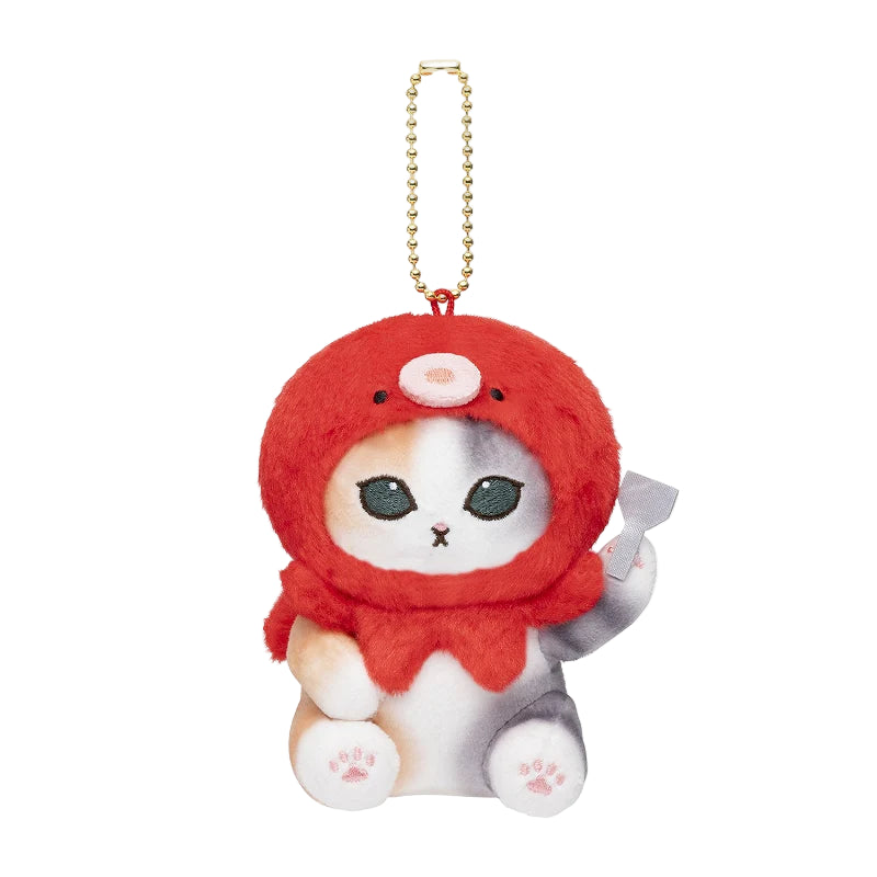 mofusand-red-octopus-mascot-holder-keychain