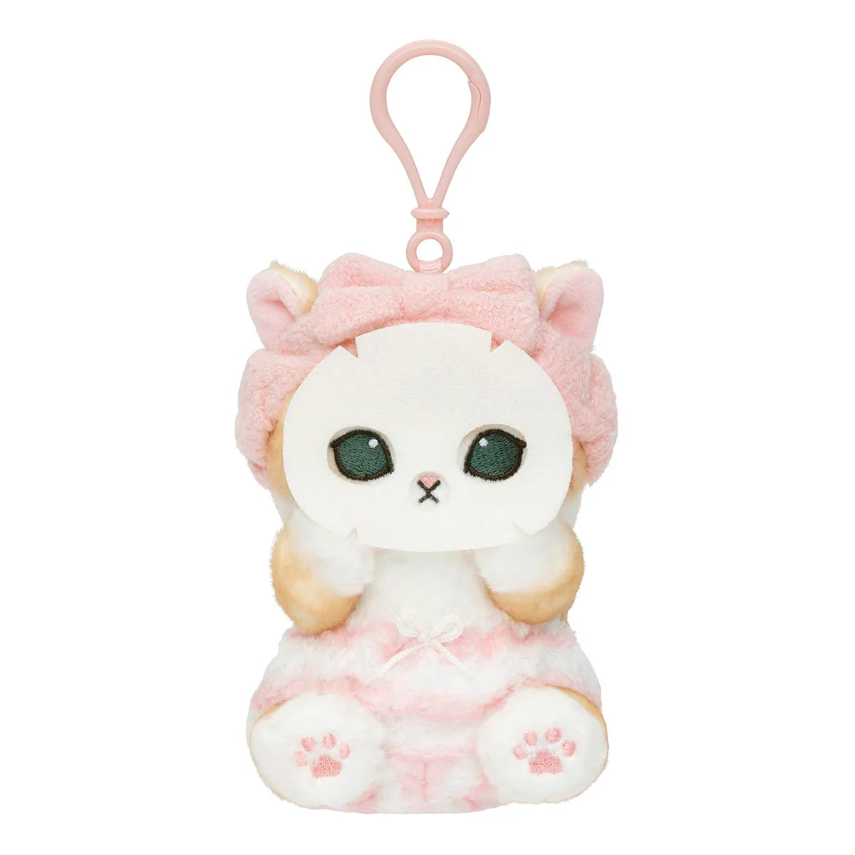 mofusand-relaxing-at-home-mascot-holder-keychain-face-mask-meow-