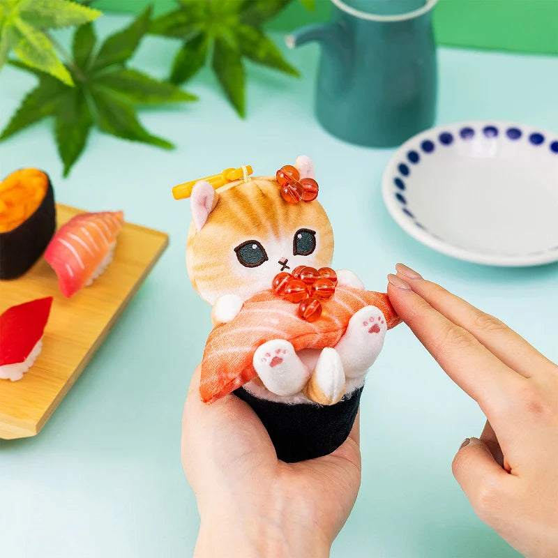 mofusand-sushi-cat-negitoro-mascot-holder-keychain