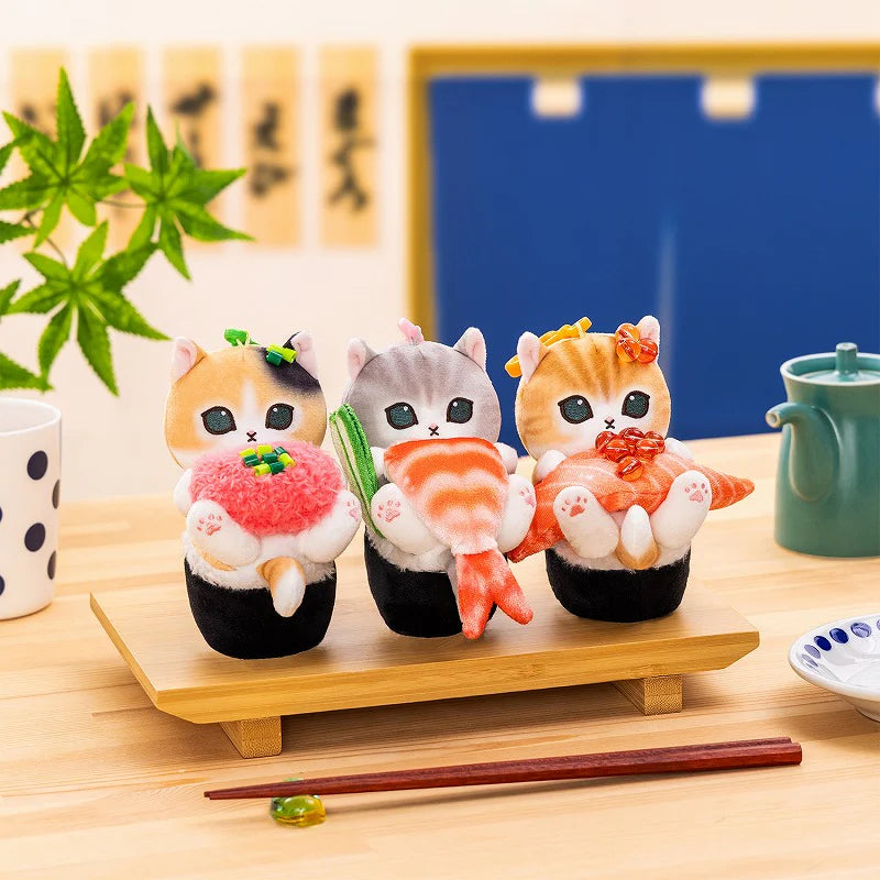 mofusand-sushi-cat-negitoro-mascot-holder-keychain