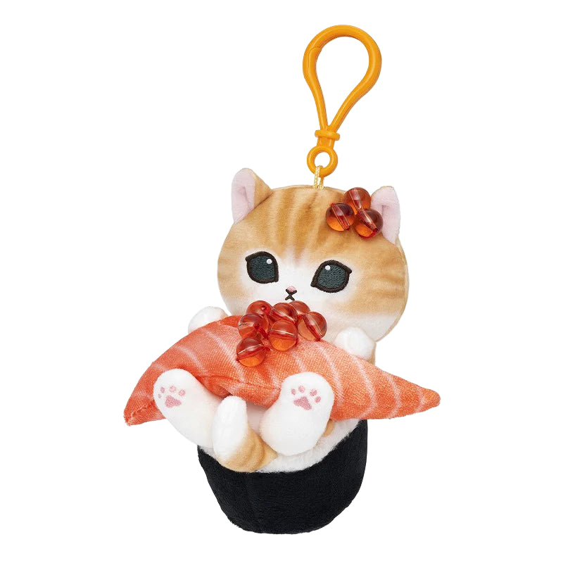 mofusand-sushi-cat-salmon-mascot-holder-keychain