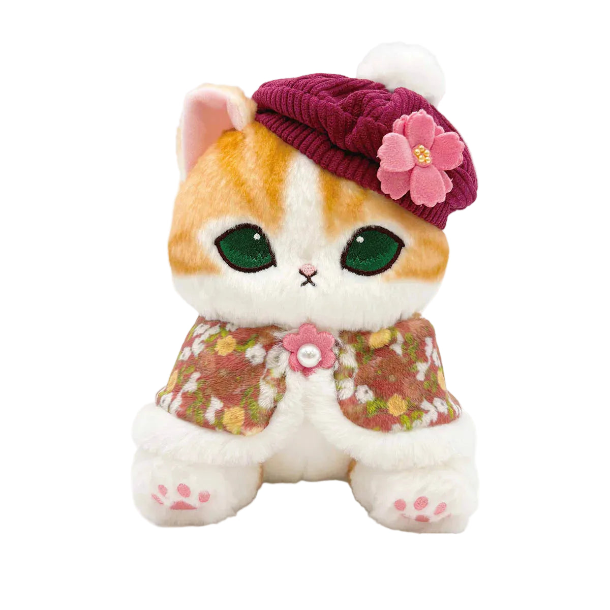 mofusand-x-hibiya-kadan-cape-meow-red-plush-doll
