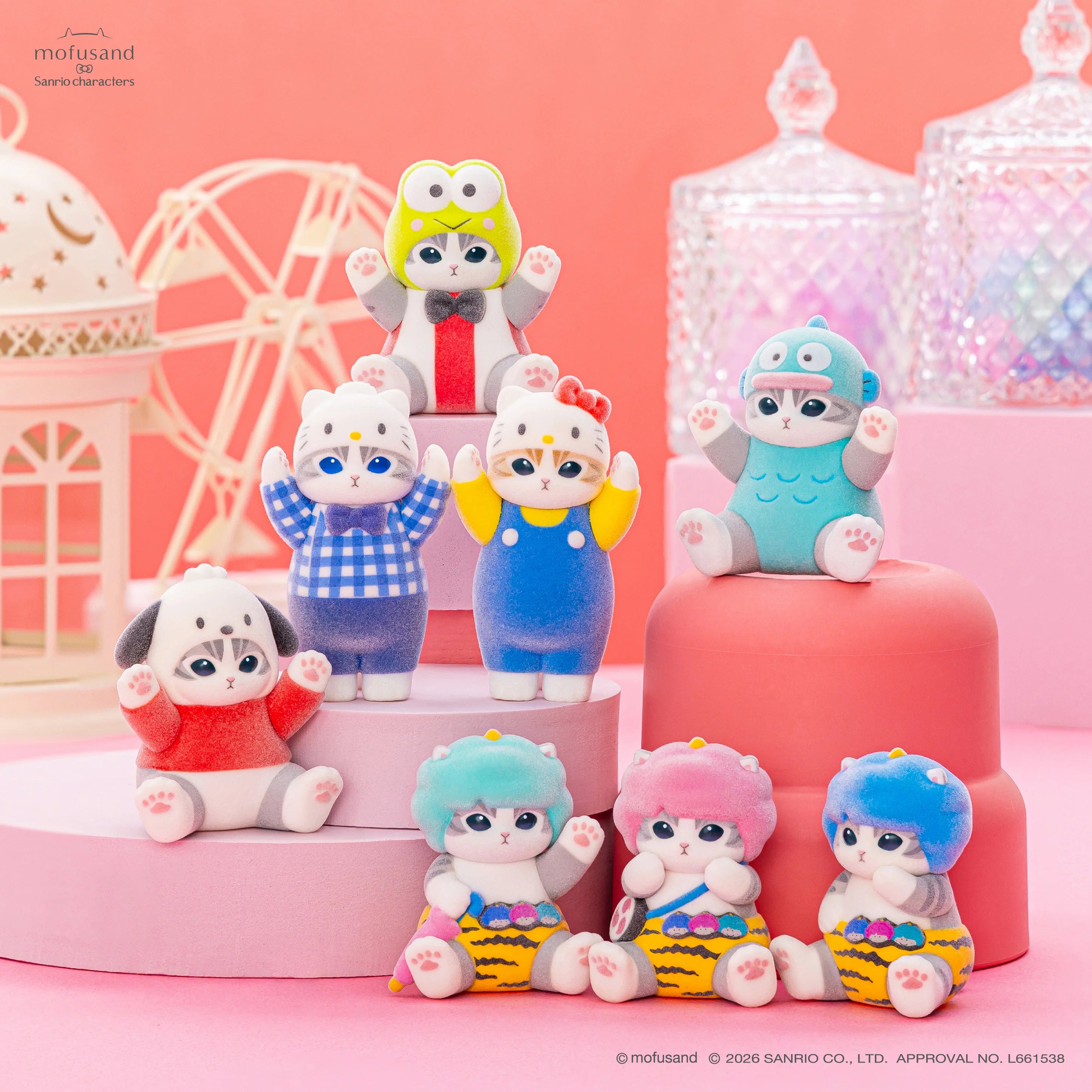 mofusand-x-sanrio-characters-mofumofu-flocked-figure-trading-collection-vol-1-blind-box