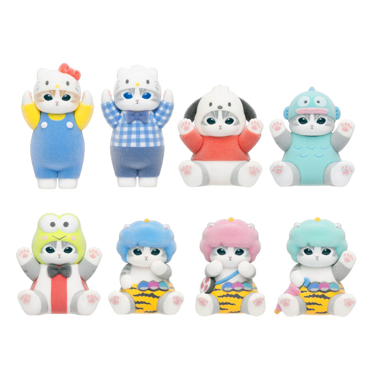 mofusand-x-sanrio-characters-mofumofu-flocked-figure-trading-collection-vol-1-blind-box