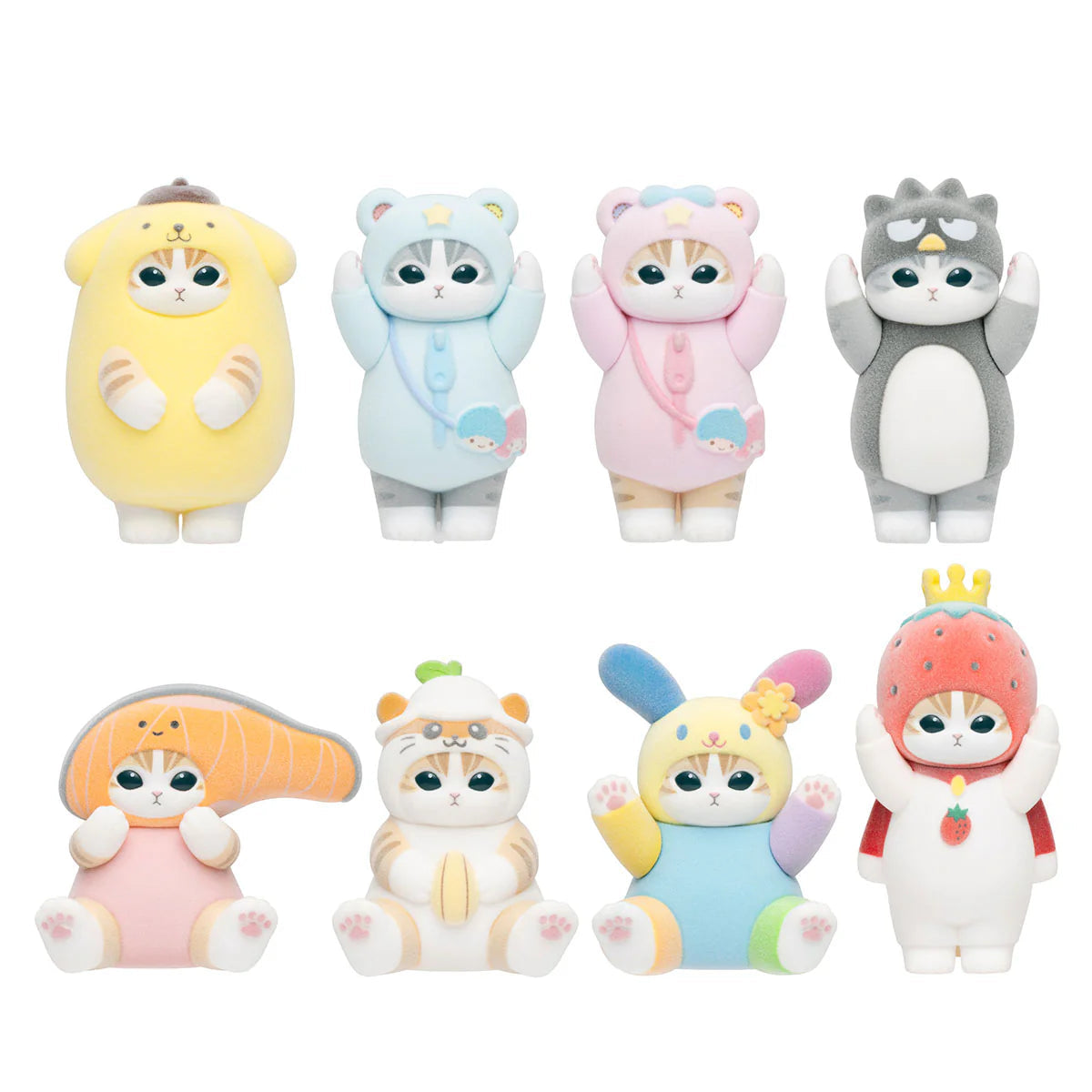 mofusand-x-sanrio-characters-mofumofu-flocked-figure-trading-collection-vol-3-blind-box