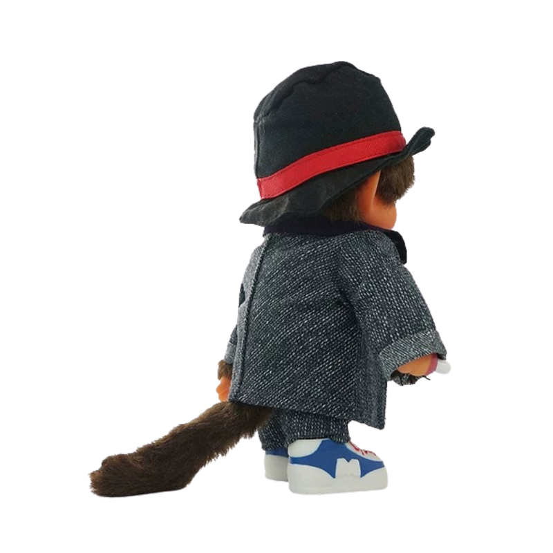 monchhichi-40th-anniversary-dressed-black-hat-red-star-tee-boy-plush-doll
