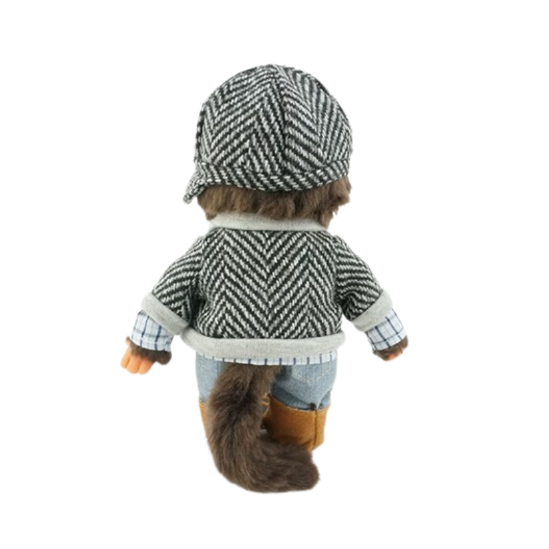 monchhichi-40th-anniversarytweed-jumper-boy-plush-doll