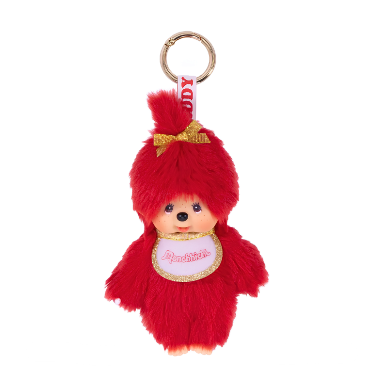 monchhichi-80th-anniversary-kiddyland-girl-red-mascot-holder-keychain