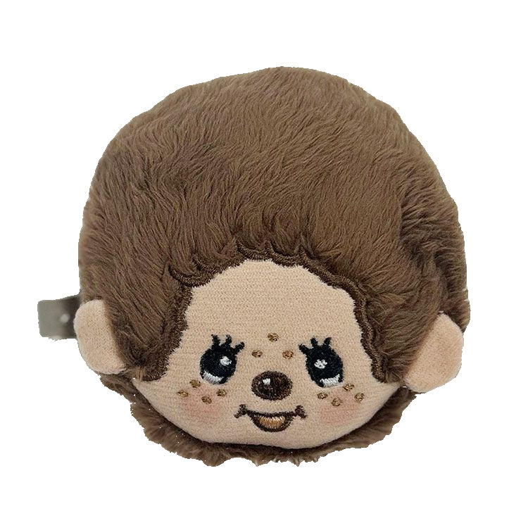 monchhichi-brown-face-hair-clip