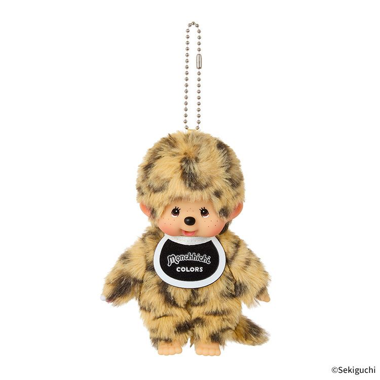 monchhichi-monchhichi-colours-leopard-print-mascot-holder-keychain